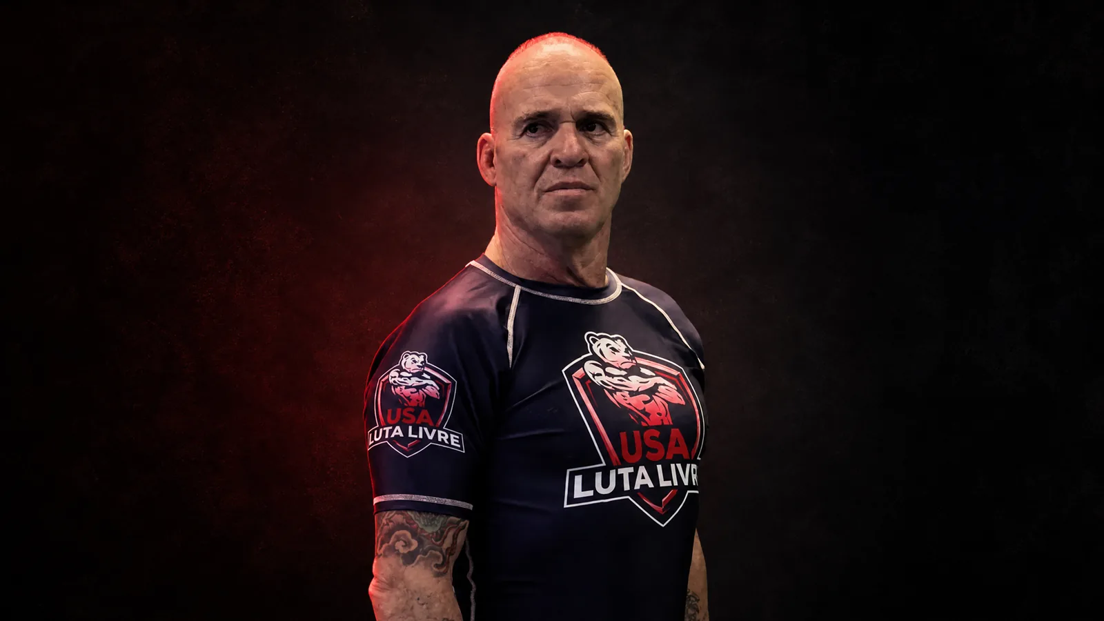 Hugo Duarte in USA Luta Livre apparel