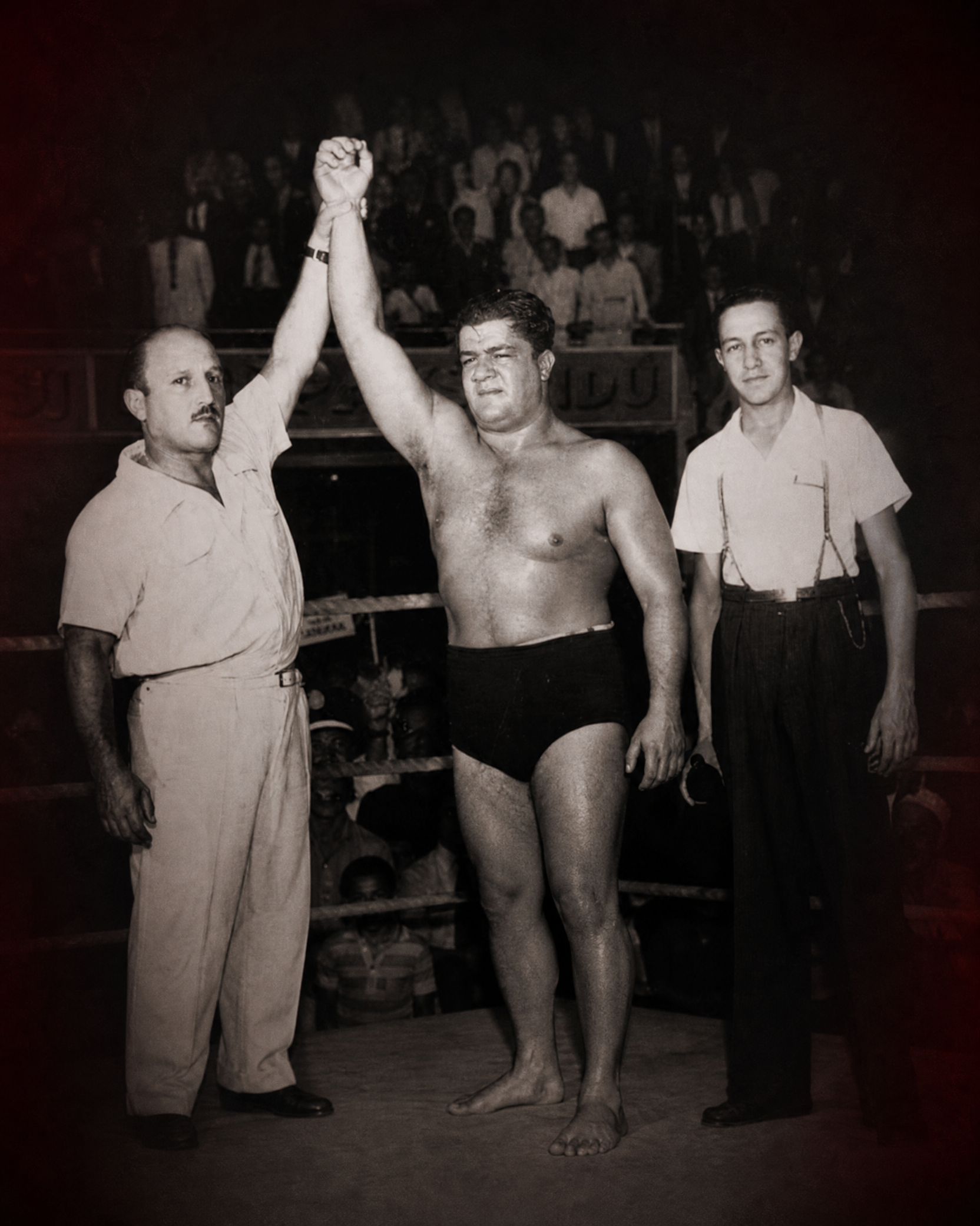 Owner-supplied historic ring photograph for the Luta Livre lineage