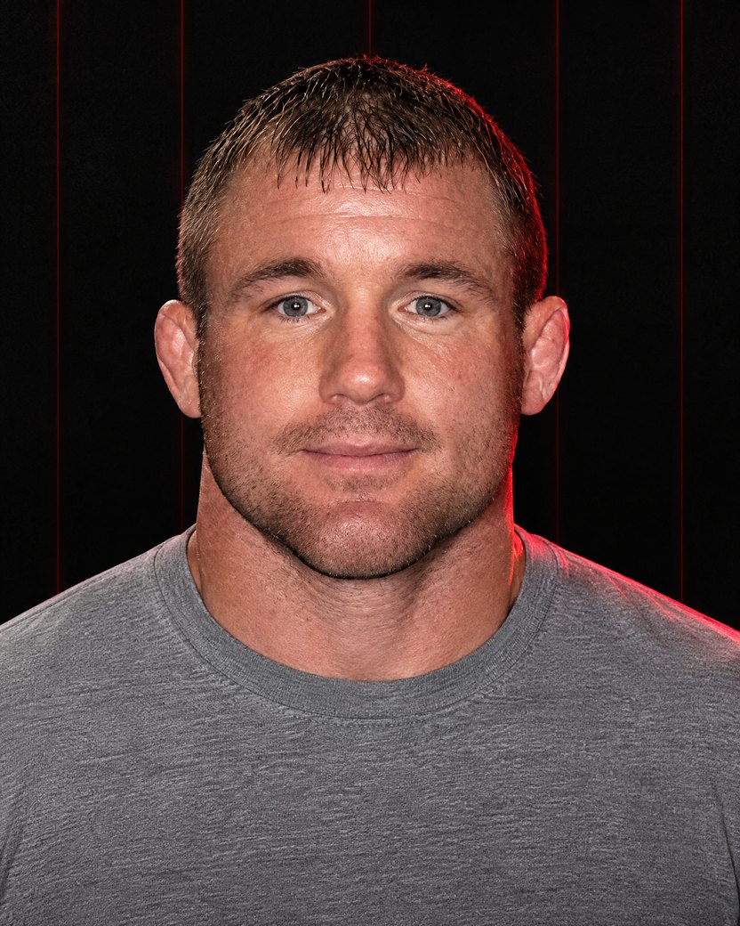 AI-standardized editorial portrait of Matt Hughes