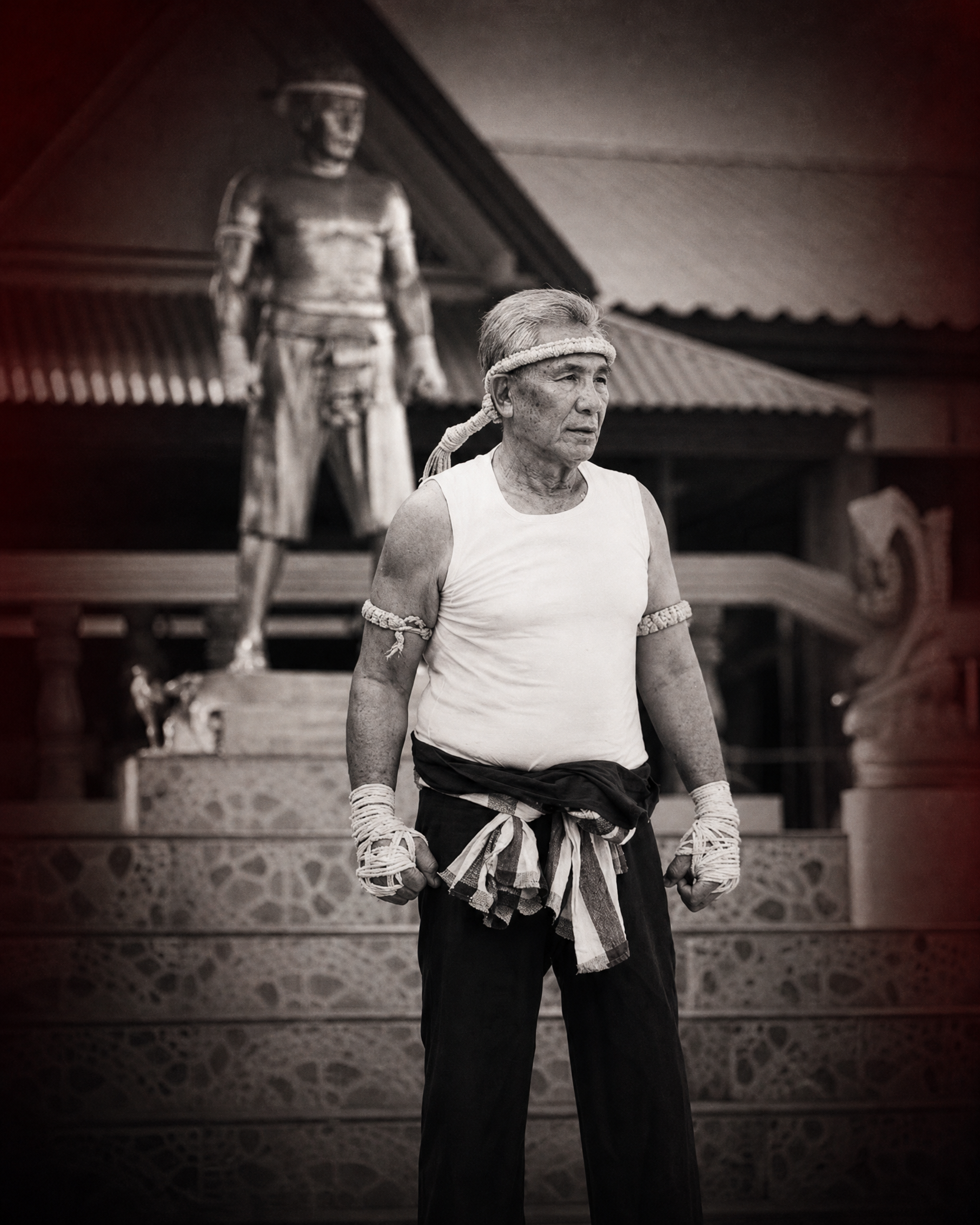 Owner-supplied historic founder portrait for the Sityodtong Muay Thai lineage